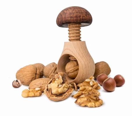 Cascanueces de Madera Forma Seta